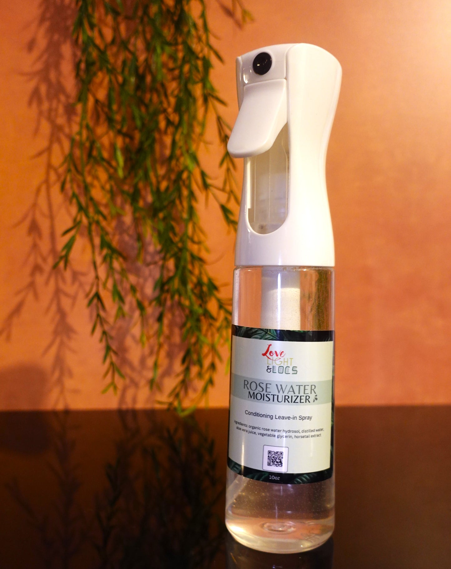 Rose Water Hair Moisturizer 10oz (ships on the 15th-18th)