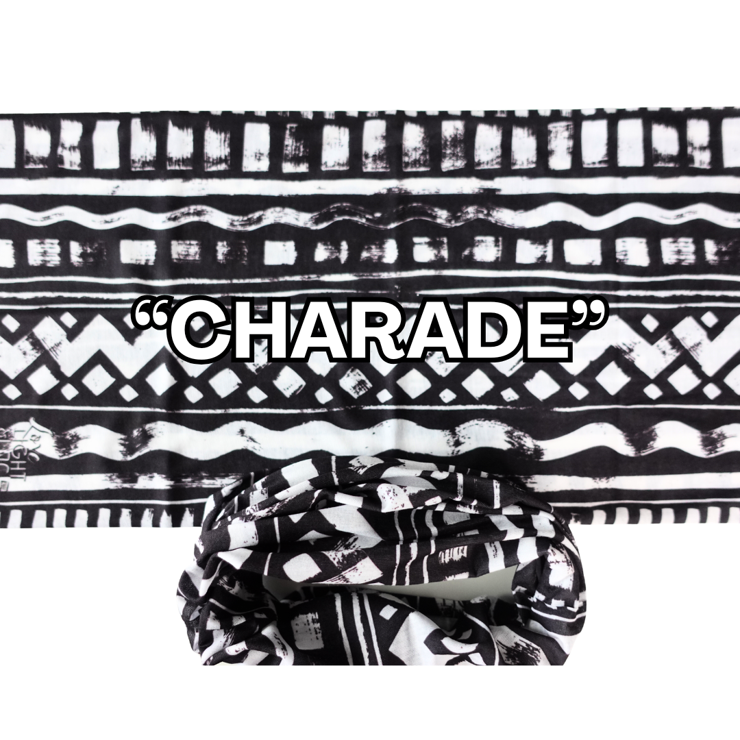 Infinity Headwrap Slide-on Hair Styling Accessory Head Covering Locs Dreadlocks Dreads Black Natural Textured Hair Lightweight Headband